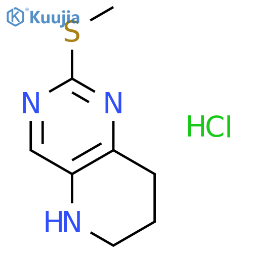 2-(Methylthio)-5,6,7,8-tetrahydropyrido3,2-dpyrimidine Hydrochloride structure