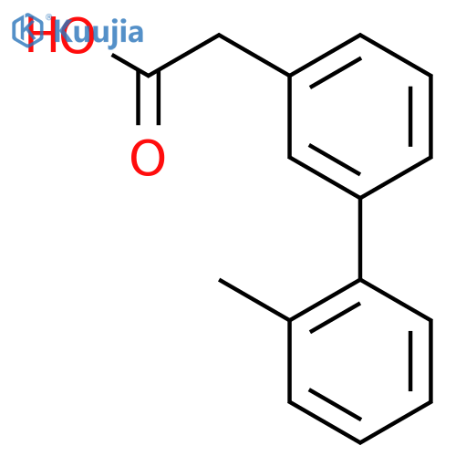 3-(2-Methylphenyl)phenylacetic Acid structure