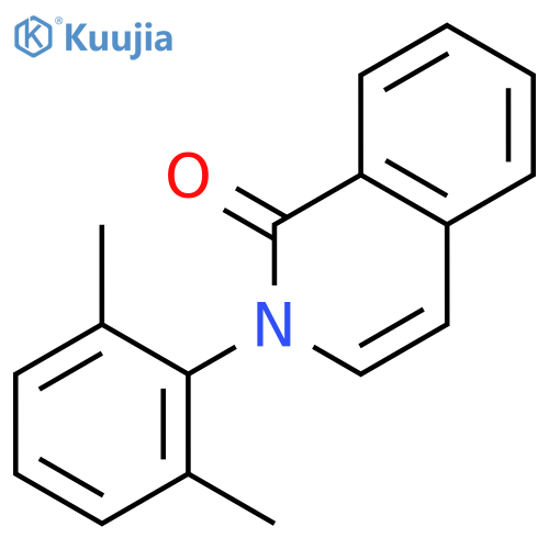 2-(2,6-Dimethylphenyl)isoquinolin-1(2H)-one structure