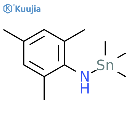 Stannanamine, 1,1,1-trimethyl-N-(2,4,6-trimethylphenyl)- structure