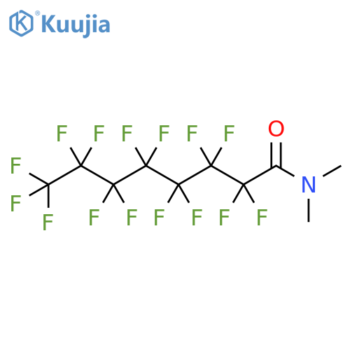 Octanamide,2,2,3,3,4,4,5,5,6,6,7,7,8,8,8-pentadecafluoro-N,N-dimethyl- structure