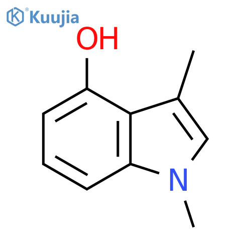 1,3-Dimethyl-1H-indol-4-ol structure