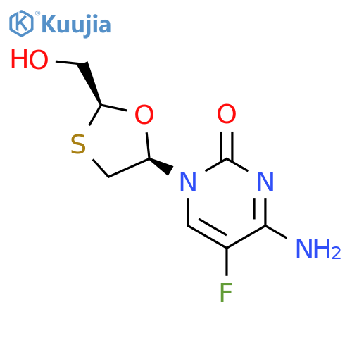 ent-Emtricitabine structure
