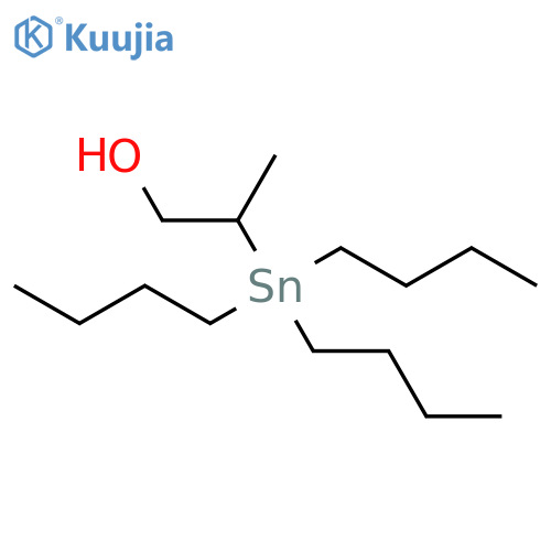 1-Propanol, 2-(tributylstannyl)- structure