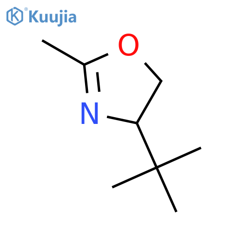 (R)-4-(tert-Butyl)-2-methyl-4,5-dihydrooxazole structure