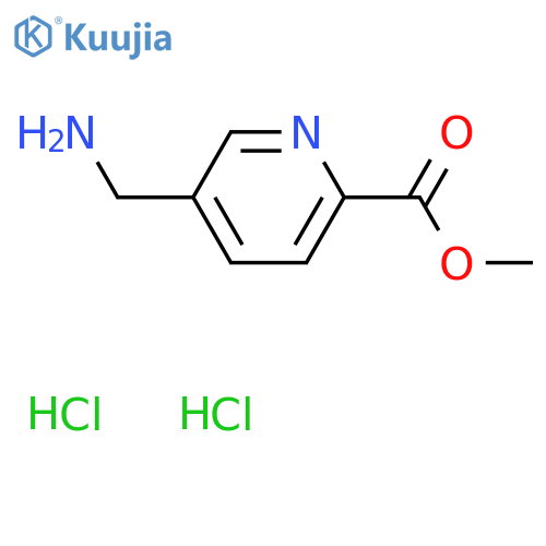 methyl 5-(aminomethyl)pyridine-2-carboxylate dihydrochloride structure