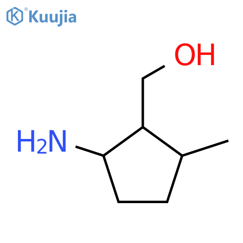 (2-Amino-5-methylcyclopentyl)methanol structure
