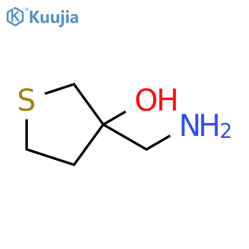 3-(aminomethyl)thiolan-3-ol structure