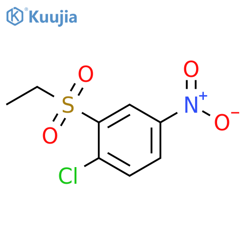 1-chloro-2-(ethanesulfonyl)-4-nitrobenzene structure