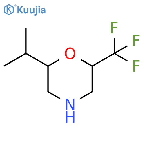 2-(propan-2-yl)-6-(trifluoromethyl)morpholine structure