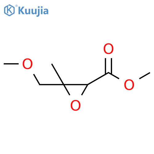 methyl 3-(methoxymethyl)-3-methyloxirane-2-carboxylate structure