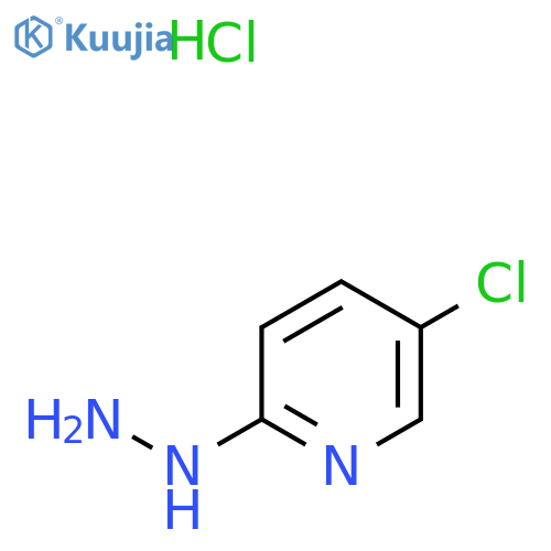 5-Chloro-2-hydrazinylpyridine hydrochloride structure