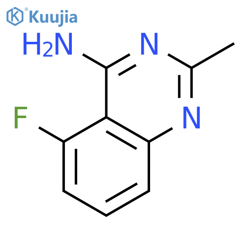 4-Quinazolinamine, 5-fluoro-2-methyl- structure
