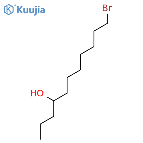 4-Undecanol, 11-bromo- structure