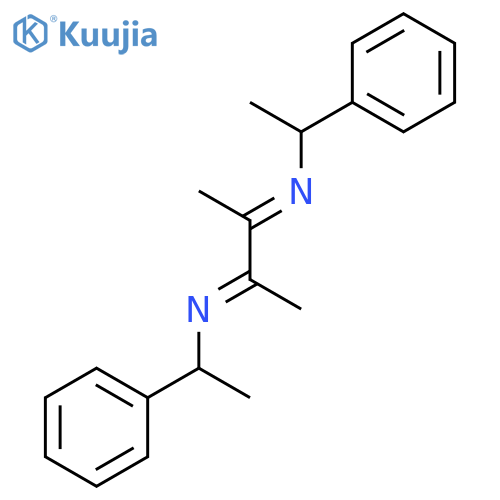 (+)-N,N'-bis((R)-1-phenylethyl)-2,3-butanediimine structure