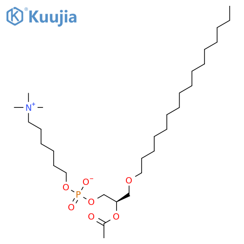 7,9,13-Trioxa-8-phosphanonacosan-1-aminium,11-(acetyloxy)-8-hydroxy-N,N,N-trimethyl-, inner salt, 8-oxide, (11R)- structure