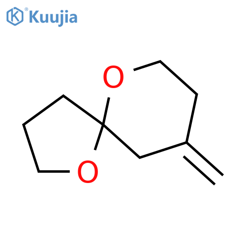 1,6-Dioxaspiro[4.5]decane, 9-methylene- structure