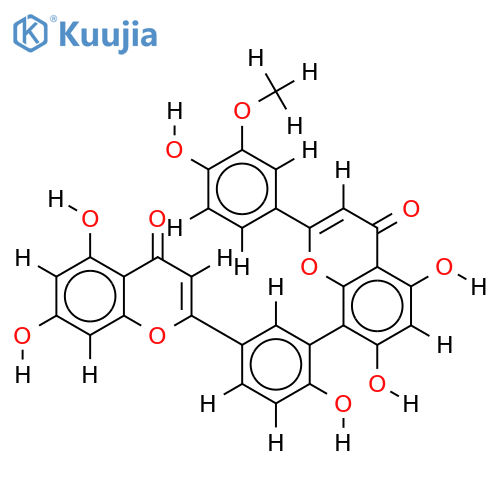 3'''-O-methylamentoflavone structure