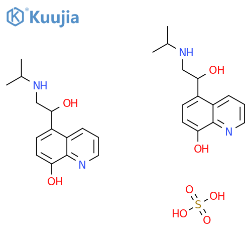 Quinterenol sulfate structure