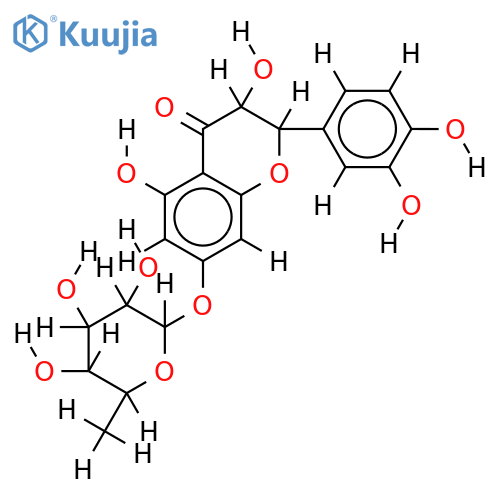 Taxifolin 7-O-rhamnoside structure