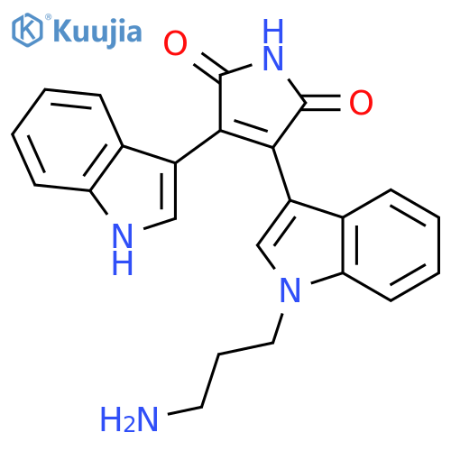 Bisindolylmaleimide III structure