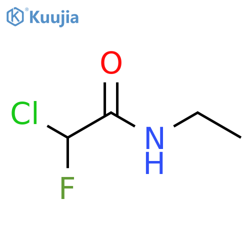 Acetamide, 2-chloro-N-ethyl-2-fluoro- structure