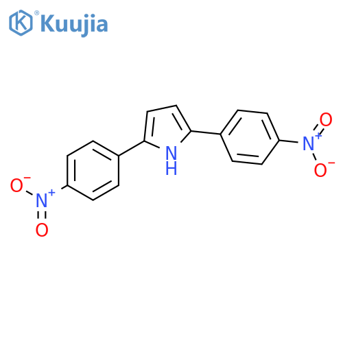 1H-Pyrrole, 2,5-bis(4-nitrophenyl)- structure