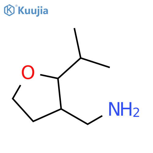 2-(propan-2-yl)oxolan-3-ylmethanamine structure