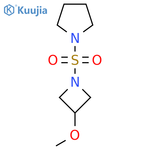 1-(3-methoxyazetidin-1-yl)sulfonylpyrrolidine structure