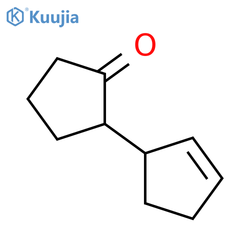 Cyclopentanone, 2-(2-cyclopenten-1-yl)- structure
