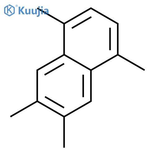 1,4,6,7-Tetramethylnaphthalene structure