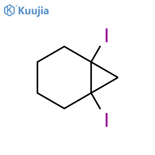 Bicyclo[4.1.0]heptane, 1,6-diiodo- structure