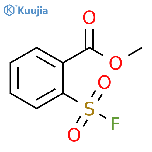methyl 2-(fluorosulfonyl)benzoate structure