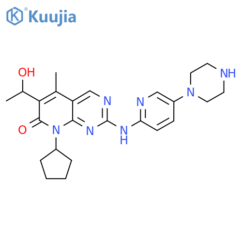 Palbociclib 1-Hydroxyethyl structure
