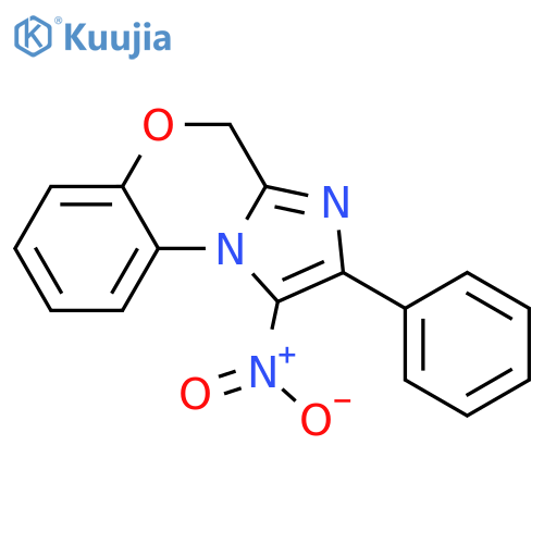 4H-Imidazo[2,1-c][1,4]benzoxazine, 1-nitro-2-phenyl- structure