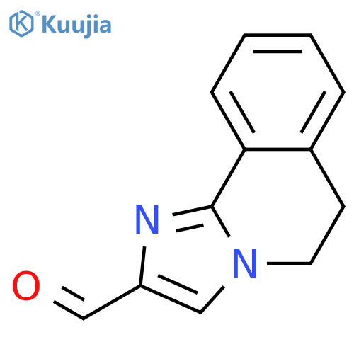5,6-dihydro-Imidazo[2,1-a]isoquinoline-2-carboxaldehyde structure