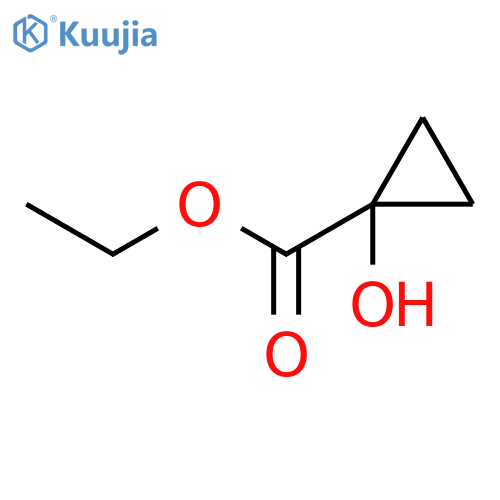 ethyl 1-hydroxycyclopropane-1-carboxylate structure