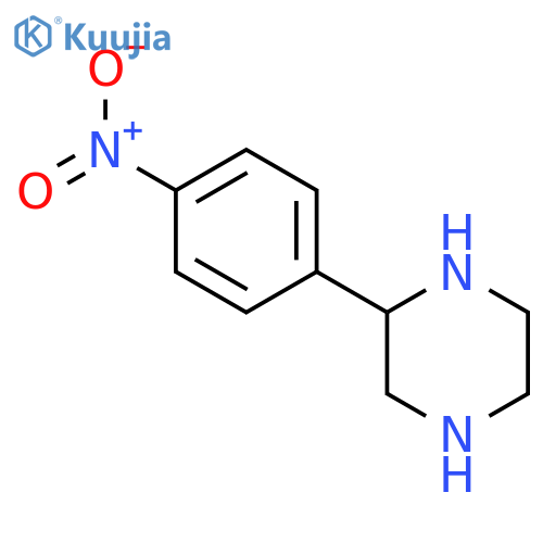 2-(4-Nitrophenyl)piperazine structure