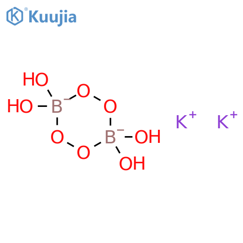 Perboric acid(HBO(O2)), potassium salt (9CI) structure