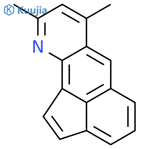 Indeno[7,1-gh]quinoline, 7,9-dimethyl- structure