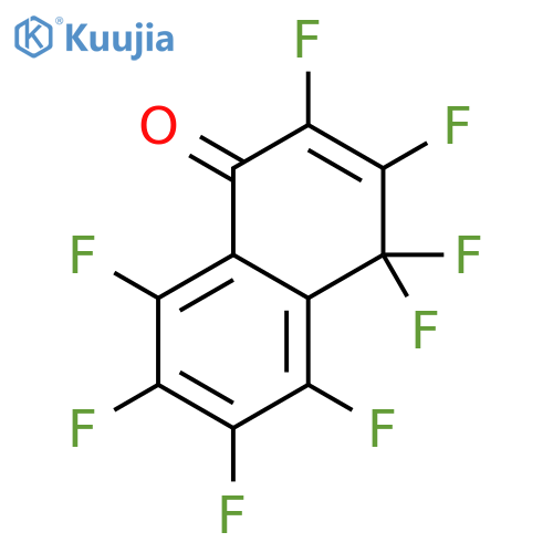 1(4H)-Naphthalenone, 2,3,4,4,5,6,7,8-octafluoro- structure