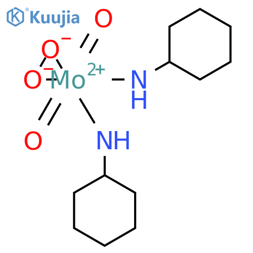 Molybdenum, bis(cyclohexanamine)dioxoperoxy- (9CI) structure