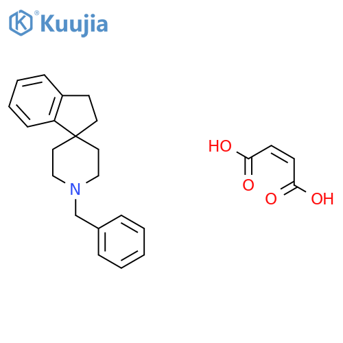 1'-Benzyl-2,3-dihydrospiro[indene-1,4'-piperidine] maleate structure