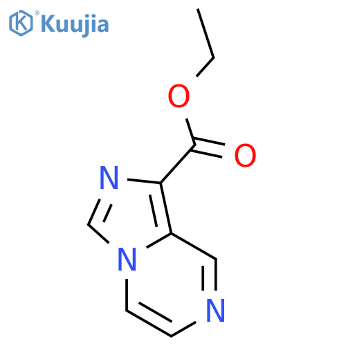 ethyl imidazo[1,5-a]pyrazine-1-carboxylate structure