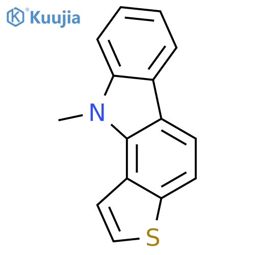 10H-Thieno[3,2-a]carbazole, 10-methyl- structure