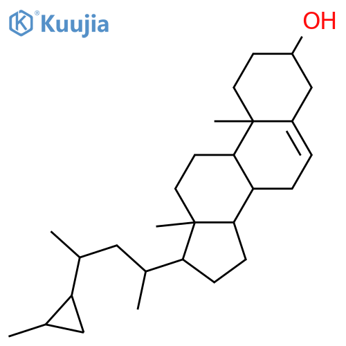 23-Methyl-24,26-cyclocholest-5-en-3-ol; (3β,23R,24R,25S)-form structure