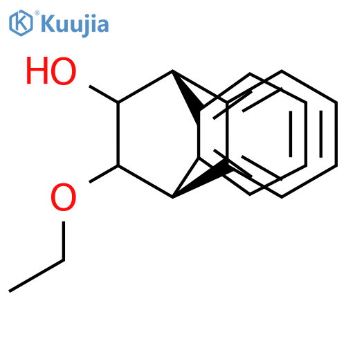 9,10-Ethanoanthracen-11-ol, 12-ethoxy-9,10-dihydro-, cis-(±)- structure