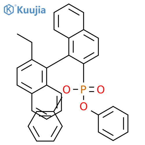 (S)-(-)-2-(Diphenylphosphoryl)-2'-ethyl-1,1'-binaphthyl structure