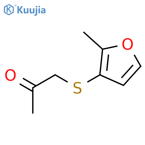 2-Propanone, 1-[(2-methyl-3-furanyl)thio]- structure