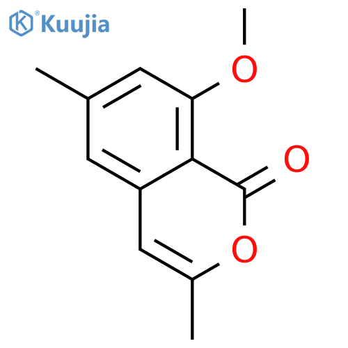 8-Methoxy-3,6-dimethyl-1H-isochromen-1-one structure